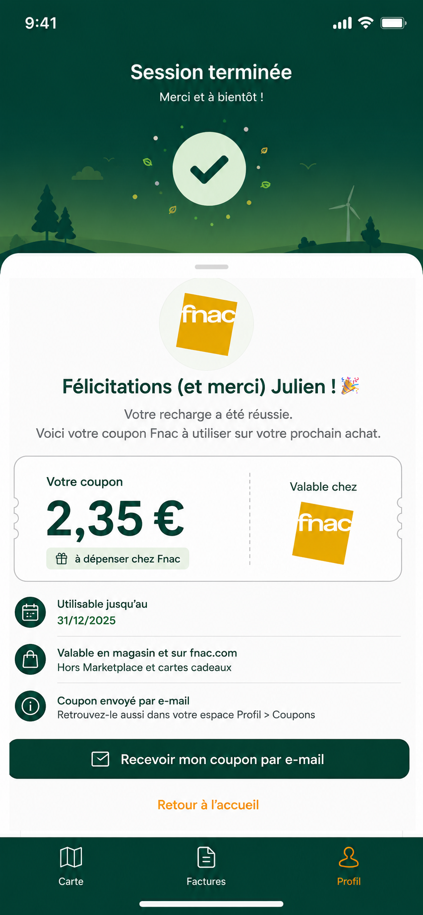 Coupon Fnac